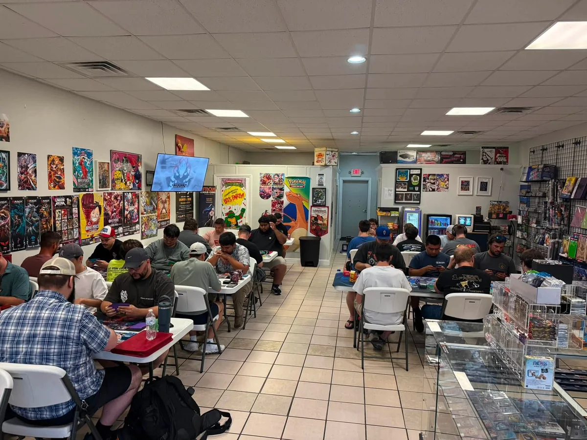 A busy game night inside Omni