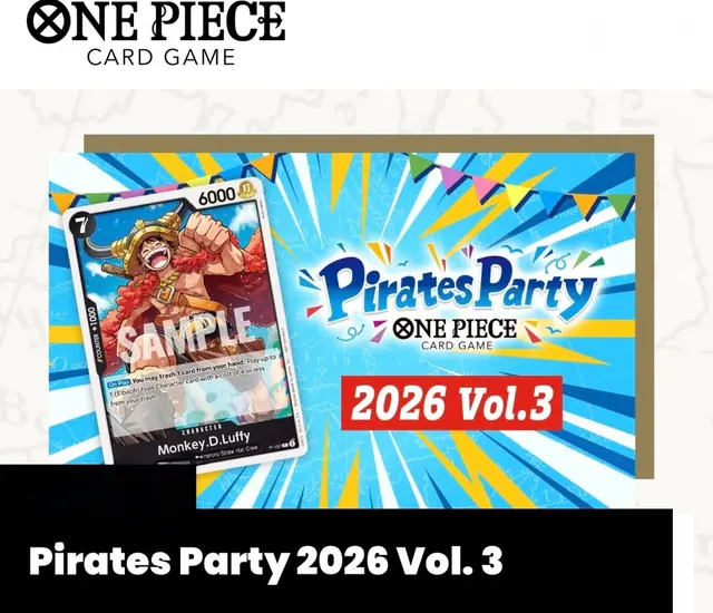 Omni’s Facebook event cover for One Piece Pirates Party Vol.3 Tournament