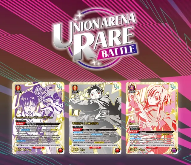 Omni’s Facebook event cover for Union Arena Kagurabachi Rare Battle!