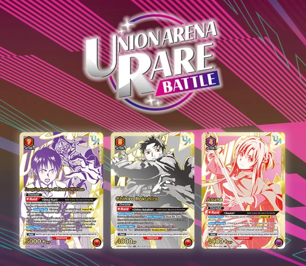 Omni’s Facebook event cover for Union Arena Kagurabachi Rare Battle!