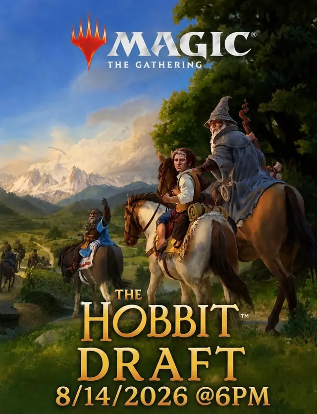 Omni’s Facebook event cover for MTG HOBBIT DRAFT
